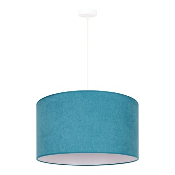 Duolla - Kattokruunu johdossa BRISTOL 1xE27/40W/230V halkaisija 45 cm turkoosi