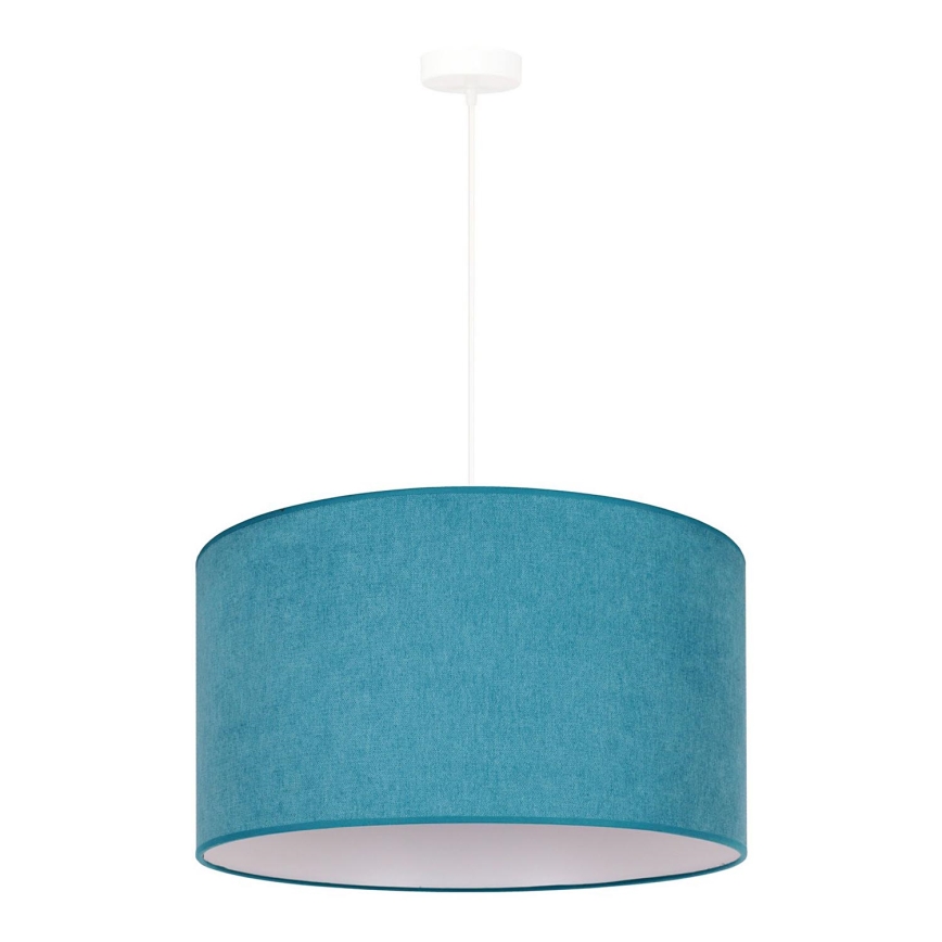 Duolla - Kattokruunu johdossa BRISTOL 1xE27/40W/230V halkaisija 45 cm turkoosi