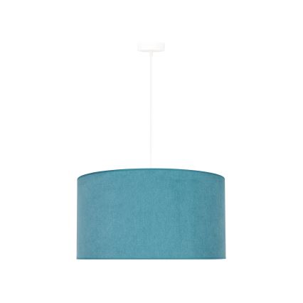 Duolla - Kattokruunu johdossa BRISTOL 1xE27/40W/230V halkaisija 45 cm turkoosi