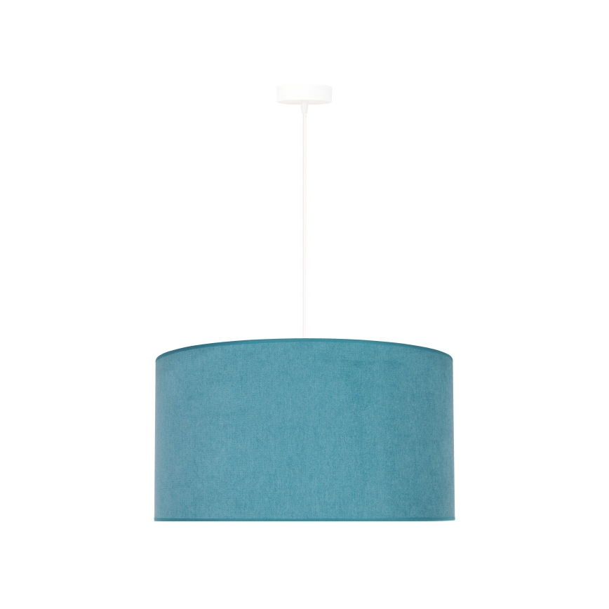 Duolla - Kattokruunu johdossa BRISTOL 1xE27/40W/230V halkaisija 45 cm turkoosi