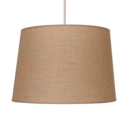 Duolla - Kattokruunu johdossa CONE 1xE27/15W/230V halkaisija 40 cm ruskea