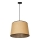 Duolla - Kattokruunu johdossa CONE 1xE27/15W/230V halkaisija 40 cm ruskea/musta