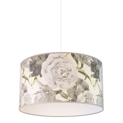 Duolla - Kattokruunu johdossa CONSTANCE 1xE27/40W/230V halkaisija 45 cm harmaa