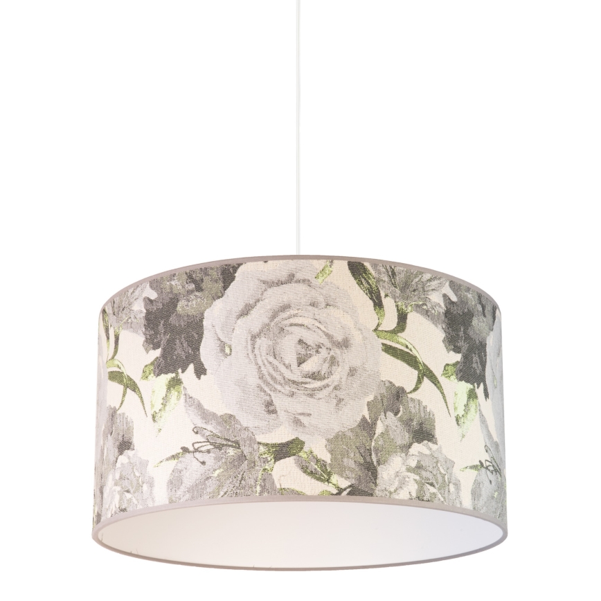 Duolla - Kattokruunu johdossa CONSTANCE 1xE27/40W/230V halkaisija 45 cm harmaa