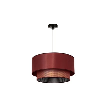Duolla - Kattokruunu johdossa COPPER SHINY 1xE27/15W/230V halkaisija 45 cm kupari