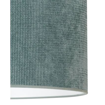 Duolla - Kattokruunu johdossa CORDUROY 1xE27/15W/230V halkaisija 40 cm vaaleansininen
