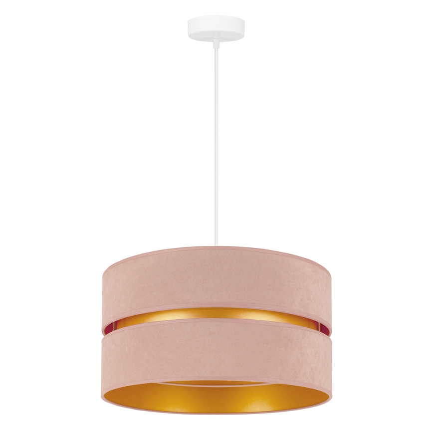 Duolla - Kattokruunu johdossa DUO 1xE27/15W/230V halkaisija 40 cm beige