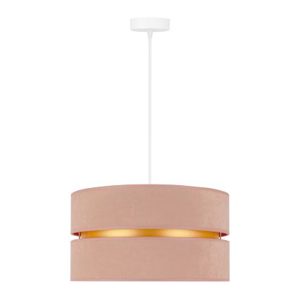 Duolla - Kattokruunu johdossa DUO 1xE27/15W/230V halkaisija 40 cm beige