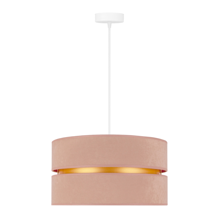 Duolla - Kattokruunu johdossa DUO 1xE27/15W/230V halkaisija 40 cm beige