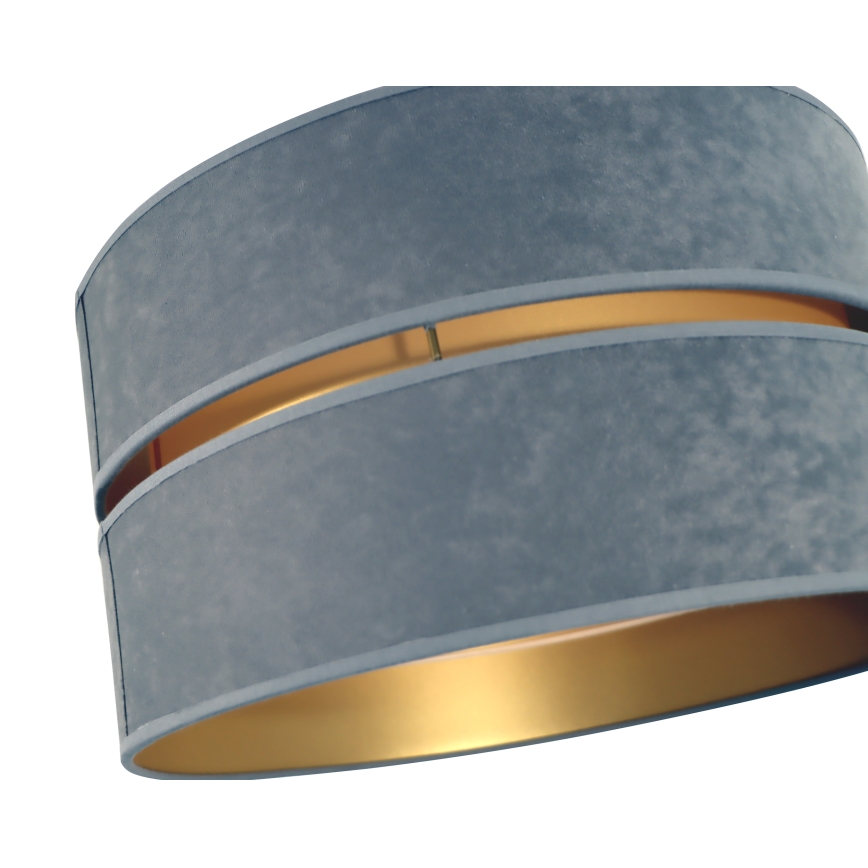 Duolla - Kattokruunu johdossa DUO 1xE27/15W/230V halkaisija 40 cm harmaa