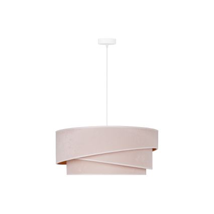Duolla - Kattokruunu johdossa KOBO 1xE27/15W/230V halkaisija 45 cm kerma/kulta