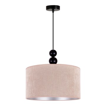 Duolla - Kattokruunu johdossa LYON 1xE27/15W/230V halkaisija 40 cm beige