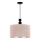Duolla - Kattokruunu johdossa LYON 1xE27/15W/230V halkaisija 40 cm beige