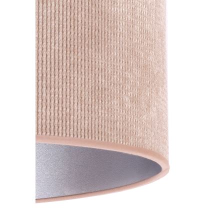 Duolla - Kattokruunu johdossa LYON 1xE27/15W/230V halkaisija 40 cm beige