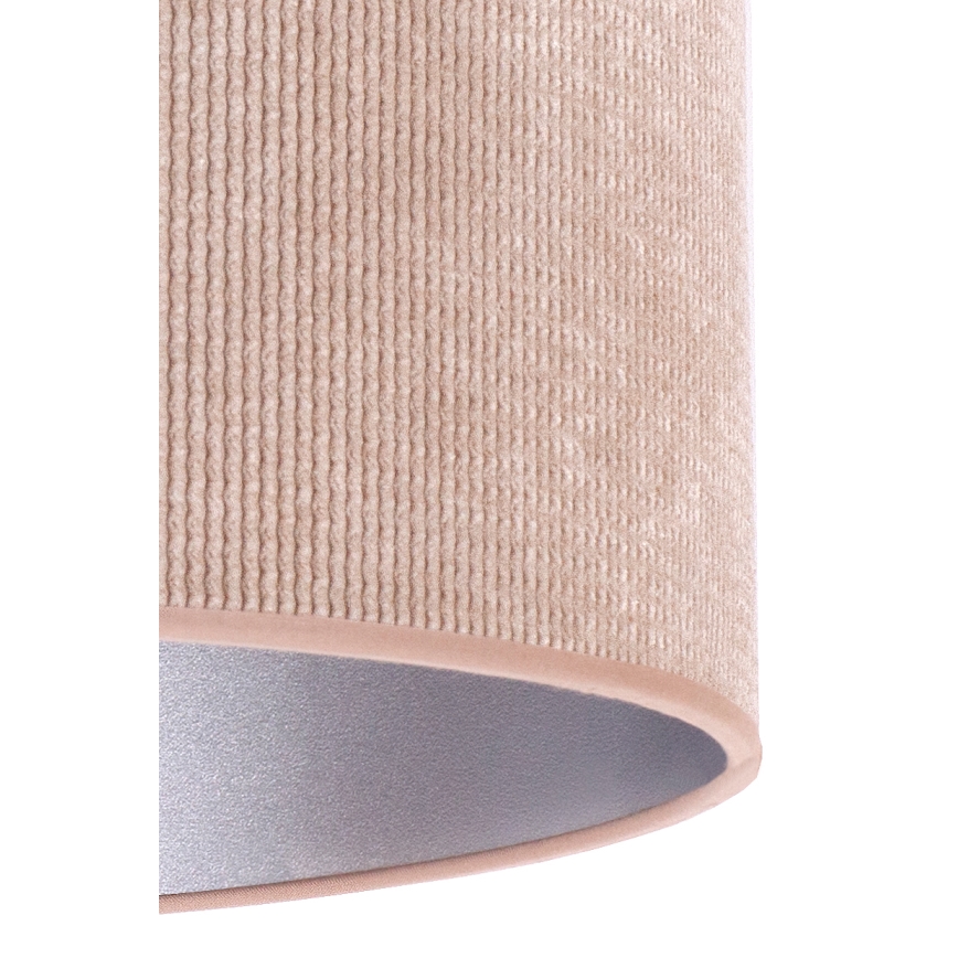 Duolla - Kattokruunu johdossa LYON 1xE27/15W/230V halkaisija 40 cm beige