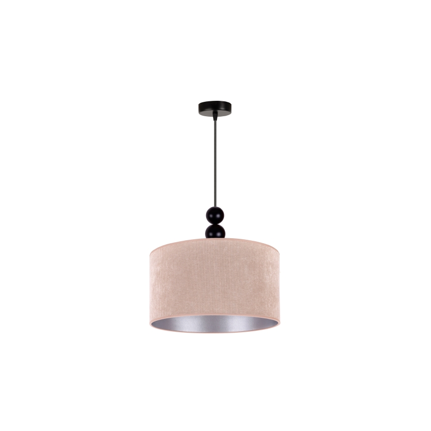 Duolla - Kattokruunu johdossa LYON 1xE27/15W/230V halkaisija 40 cm beige