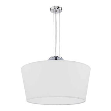 Duolla - Kattokruunu johdossa OPERA 3xE14/40W/230V halkaisija 55 cm valkoinen