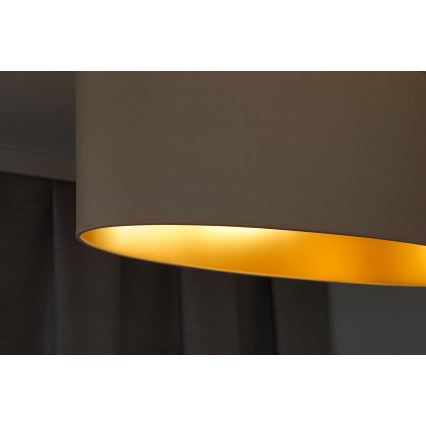 Duolla - Kattokruunu johdossa OVAL VEGAN 1xE27/15W/230V kerma