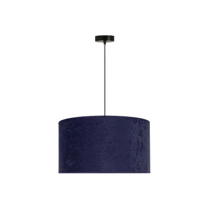 Duolla - Kattokruunu johdossa ROLLER 1xE27/15W/230V halkaisija 40 cm sininen/kulta