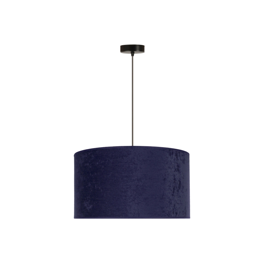 Duolla - Kattokruunu johdossa ROLLER 1xE27/15W/230V halkaisija 40 cm sininen/kulta