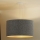 Duolla - Kattokruunu johdossa ROLLER ECO RECYCLING 1xE27/15W/230V halkaisija 45 cm harmaa