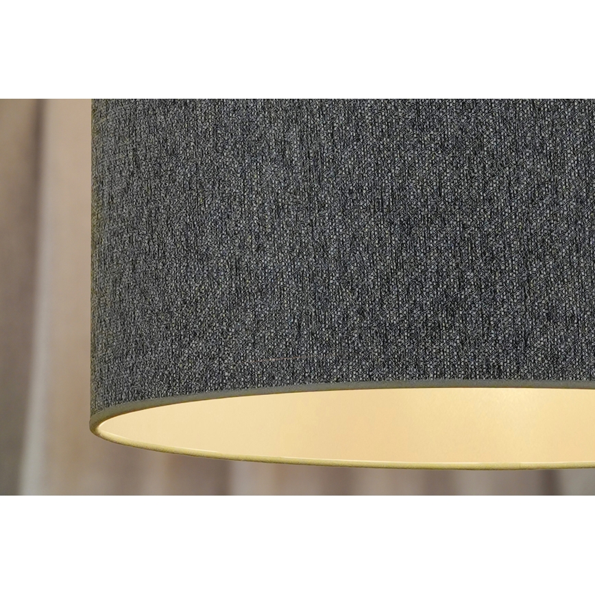 Duolla - Kattokruunu johdossa ROLLER ECO RECYCLING 1xE27/15W/230V halkaisija 45 cm vihreä