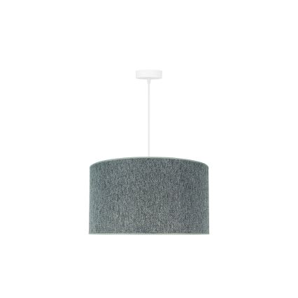Duolla - Kattokruunu johdossa ROLLER ECO RECYCLING 1xE27/15W/230V halkaisija 45 cm vihreä