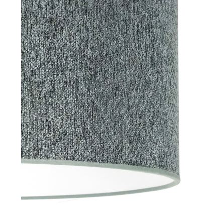 Duolla - Kattokruunu johdossa ROLLER ECO RECYCLING 1xE27/15W/230V halkaisija 45 cm vihreä
