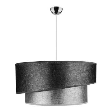 Duolla - Kattokruunu johdossa SHINE 1xE27/40W/230V halkaisija 45 cm
