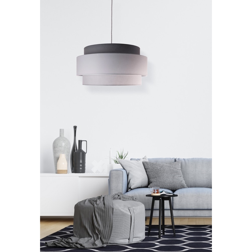 Duolla - Kattokruunu johdossa SPACE 1xE27/40W/230V halkaisija 50 cm
