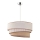 Duolla - Kattokruunu johdossa TRIO 1xE27/40W/230V halkaisija 45 cm beige/ruskea