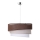 Duolla - Kattokruunu johdossa TRIO 1xE27/40W/230V halkaisija 45 cm ruskea/beige/valkoinen