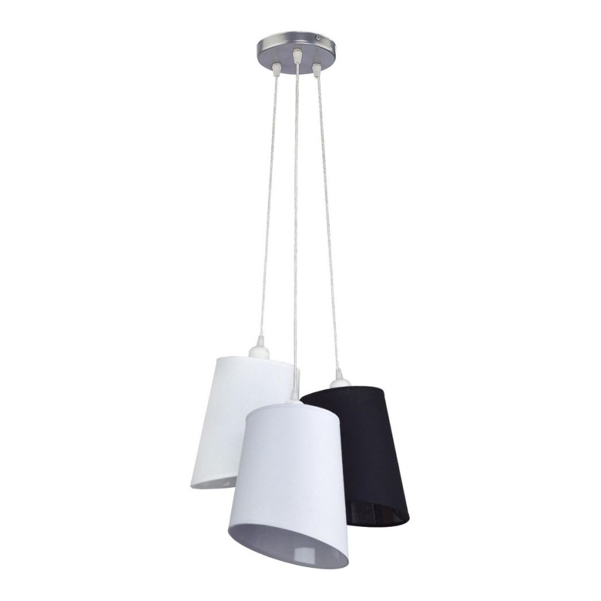 Duolla - Kattokruunu johdossa VERONA 3xE27/40W/230V halkaisija 40 cm