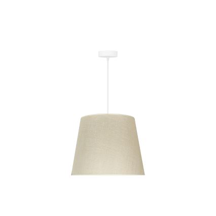 Duolla - Kattokruunu johdossa YUTE 1xE27/15W/230V halkaisija 38 cm harmaa