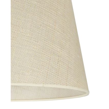 Duolla - Kattokruunu johdossa YUTE 1xE27/15W/230V halkaisija 38 cm harmaa