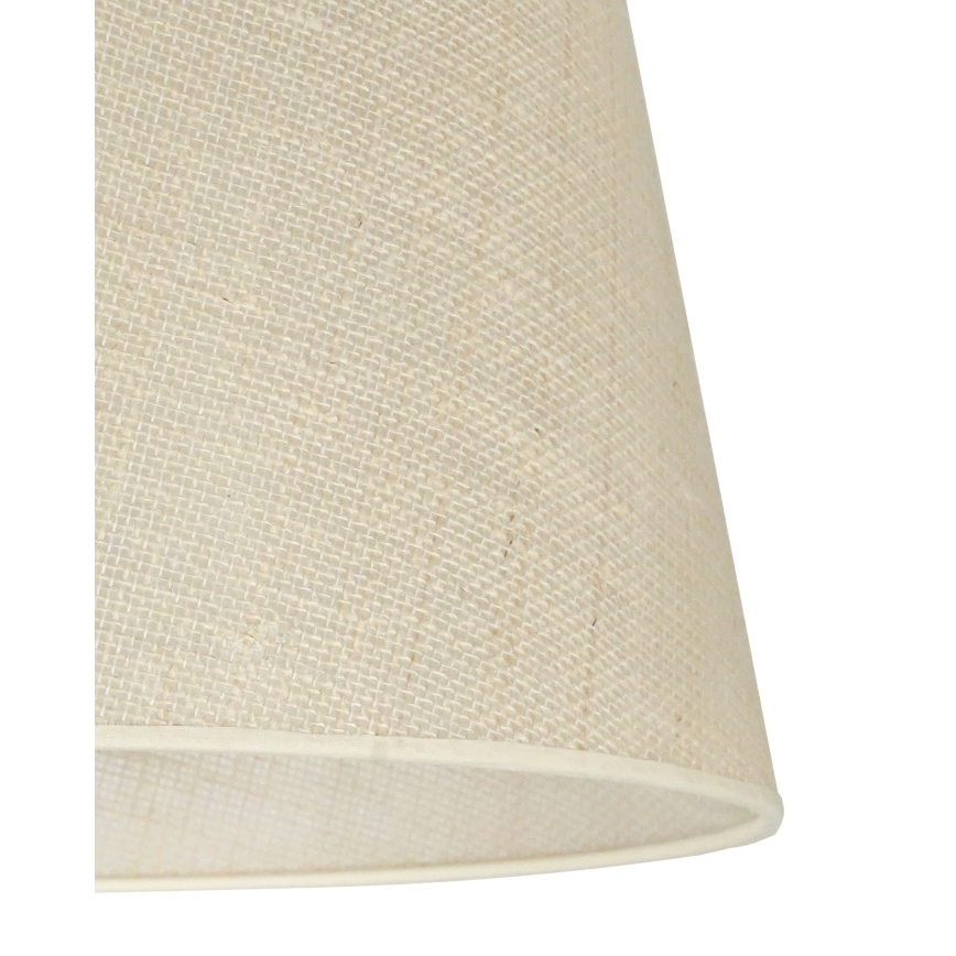Duolla - Kattokruunu johdossa YUTE 1xE27/15W/230V halkaisija 38 cm harmaa