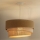 Duolla - Kattokruunu johdossa YUTE TRIO 1xE27/15W/230V halkaisija 45 cm ruskea/harmaa/beige