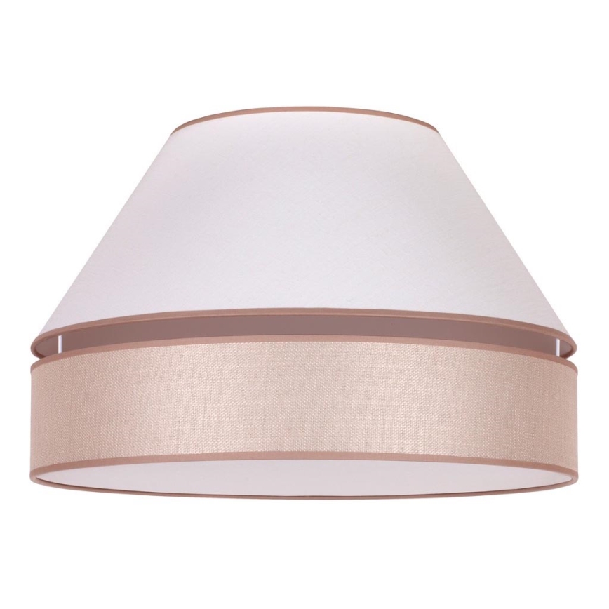 Duolla - Kattovalaisin AVIGNON 1xE27/15W/230V d. 50 cm valkoinen/beige
