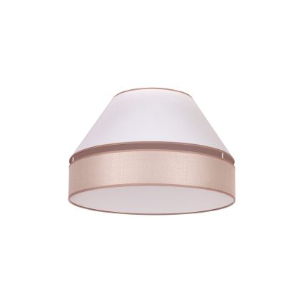 Duolla - Kattovalaisin AVIGNON 1xE27/15W/230V d. 50 cm valkoinen/beige