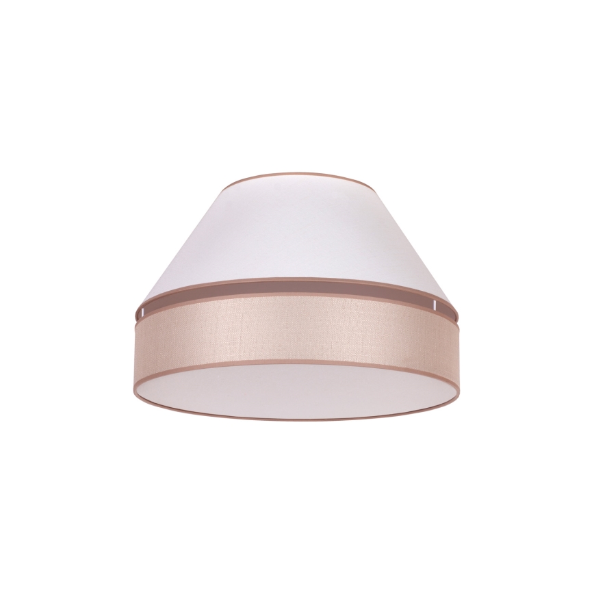 Duolla - Kattovalaisin AVIGNON 1xE27/15W/230V d. 50 cm valkoinen/beige