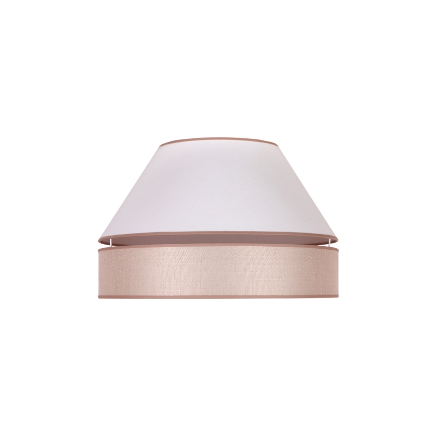 Duolla - Kattovalaisin AVIGNON 1xE27/15W/230V d. 50 cm valkoinen/beige