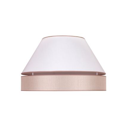Duolla - Kattovalaisin AVIGNON 3xE27/15W/230V d. 60 cm valkoinen/beige