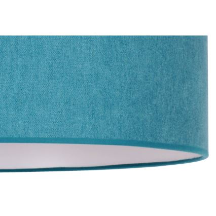 Duolla - Kattovalaisin BRISTOL 1xE27/15W/230V d. 45 cm turkoosi/valkoinen