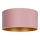 Duolla - Kattovalaisin ROLLER 3xE27/15W/230V d. 60 cm pinkki/kulta
