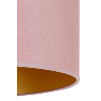 Duolla - Kattovalaisin ROLLER 3xE27/15W/230V d. 60 cm pinkki/kulta