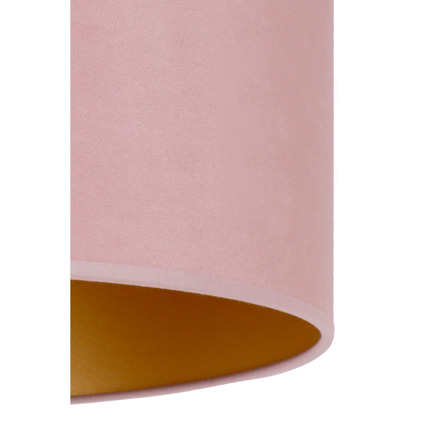 Duolla - Kattovalaisin ROLLER 3xE27/15W/230V d. 60 cm pinkki/kulta