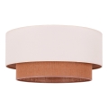 Duolla - Kattovalo BOHO 3xE27/15W/230V d. 60 cm beige/ruskea