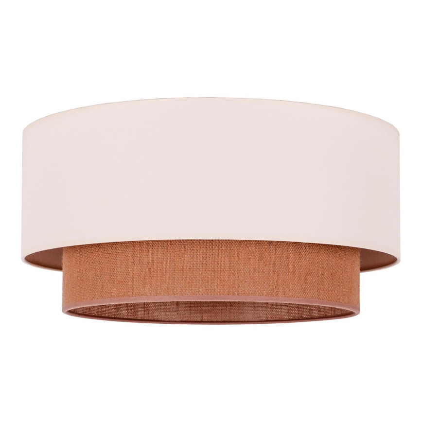 Duolla - Kattovalo BOHO 3xE27/15W/230V d. 60 cm beige/ruskea