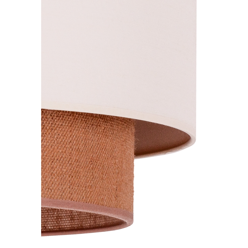 Duolla - Kattovalo BOHO 3xE27/15W/230V d. 60 cm beige/ruskea