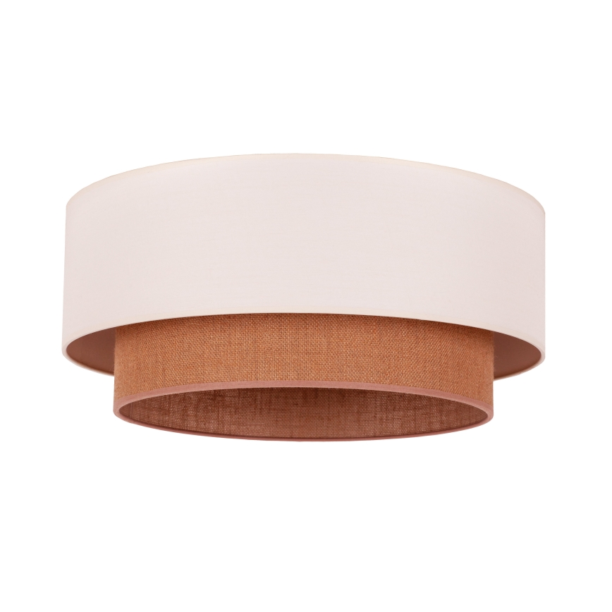 Duolla - Kattovalo BOHO 3xE27/15W/230V d. 60 cm beige/ruskea